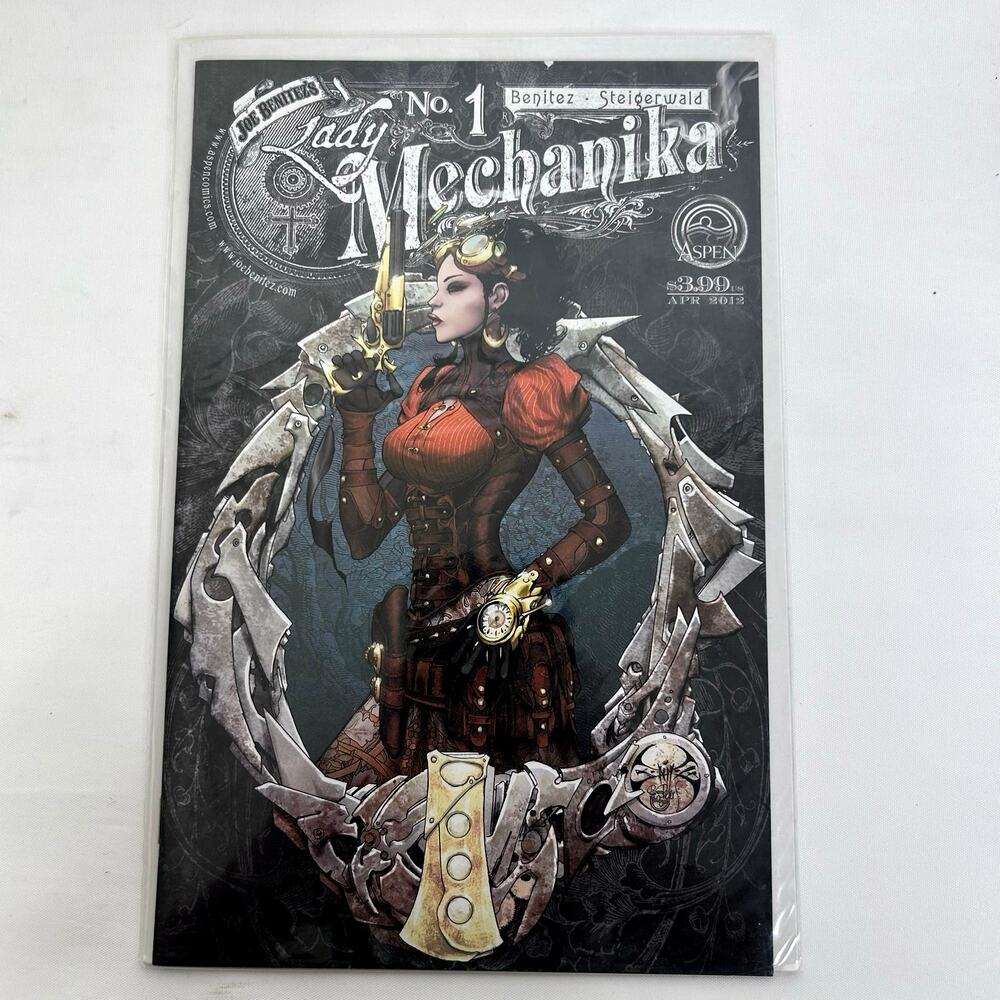 5 for $25| Lady Mechanika #1 RARE 3rd Print Variant Aspen Comics Joe Benitez
